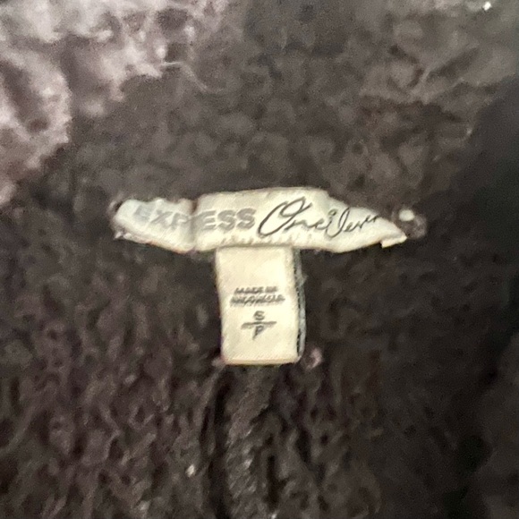 EXPRESS Sherpa Jacket - Picture 4 of 5